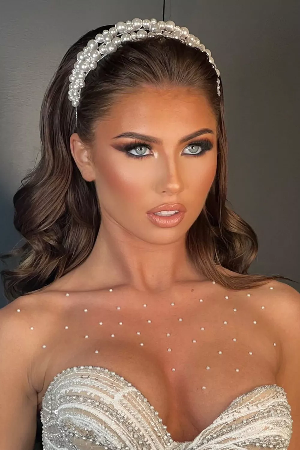 diadema de perlas