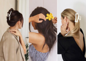 peinados con pinzas de moda