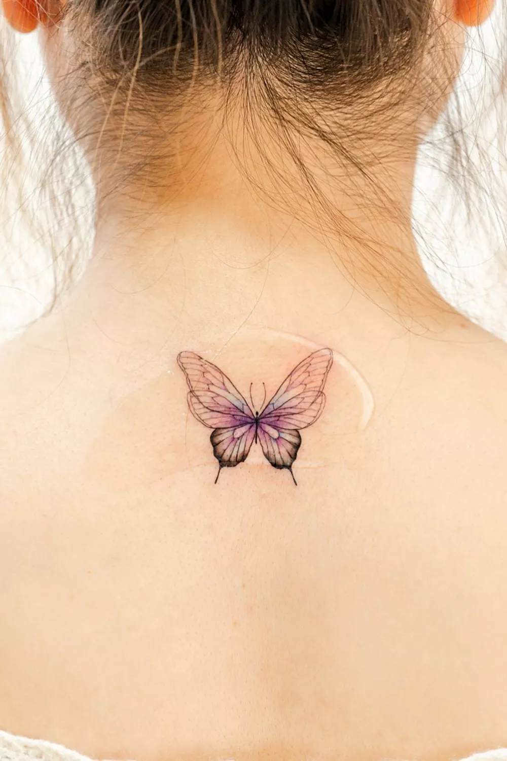 acuarela tatuajes de mariposas