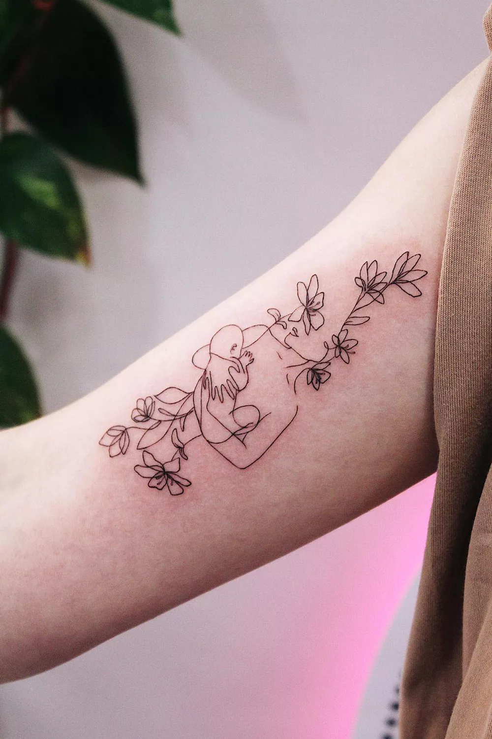 hijos tatuajes siluetas