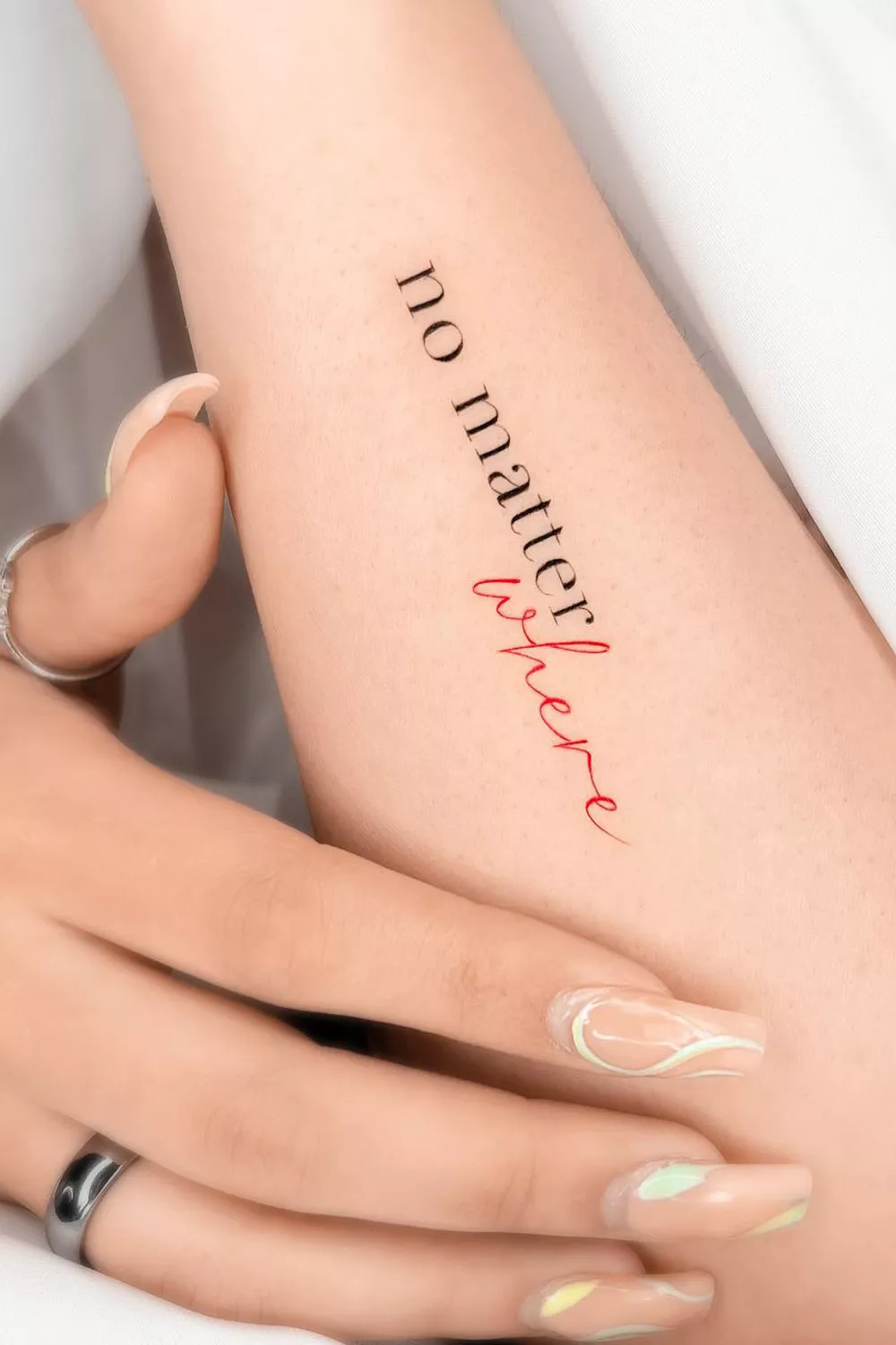lettering tattoo