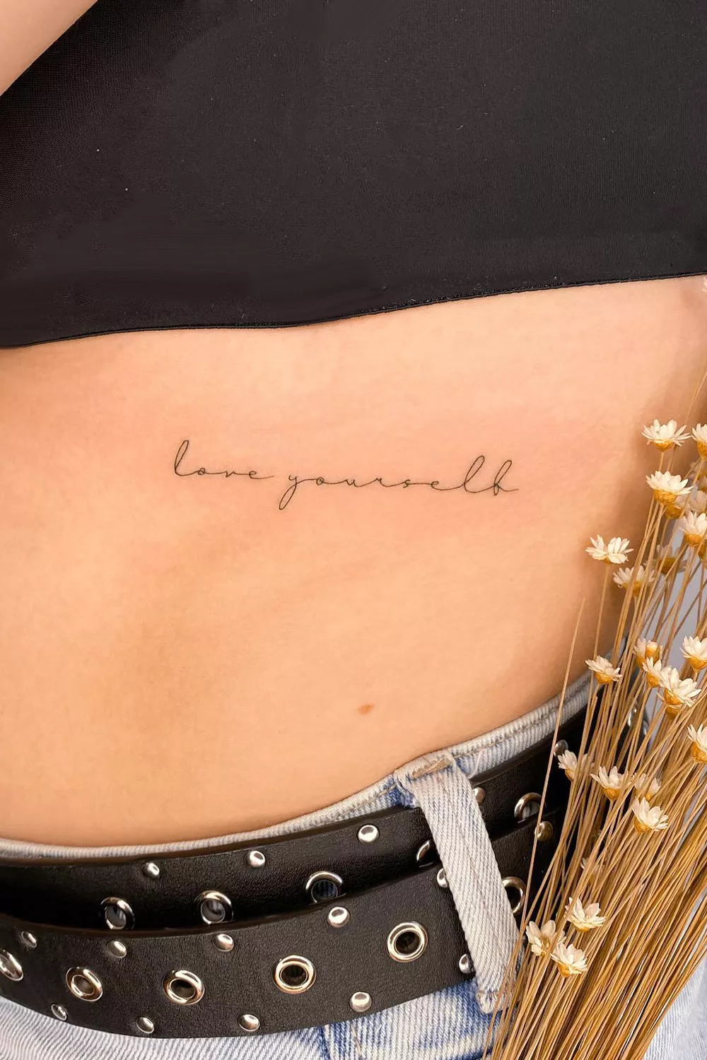 love yourself tattoo