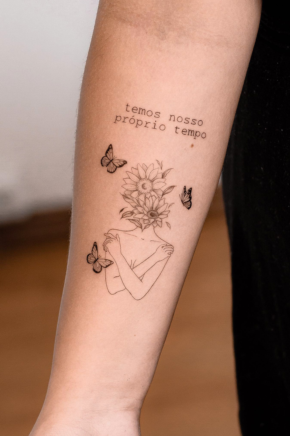 Tatuaje: Frase - Tatuajes para Mujeres  Diseños de tatuaje de manga,  Tatuajes de arte corporal, Tatuajes