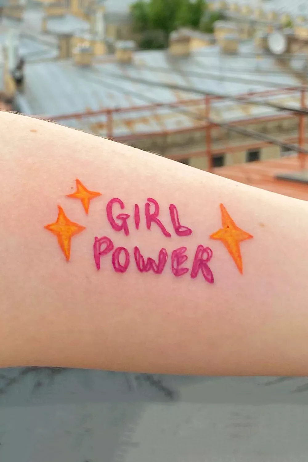 tatuaje girl power