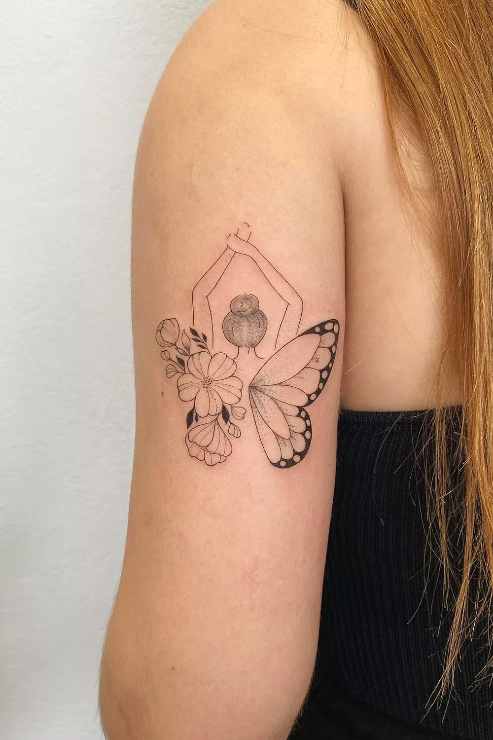 tatuaje mariposa original