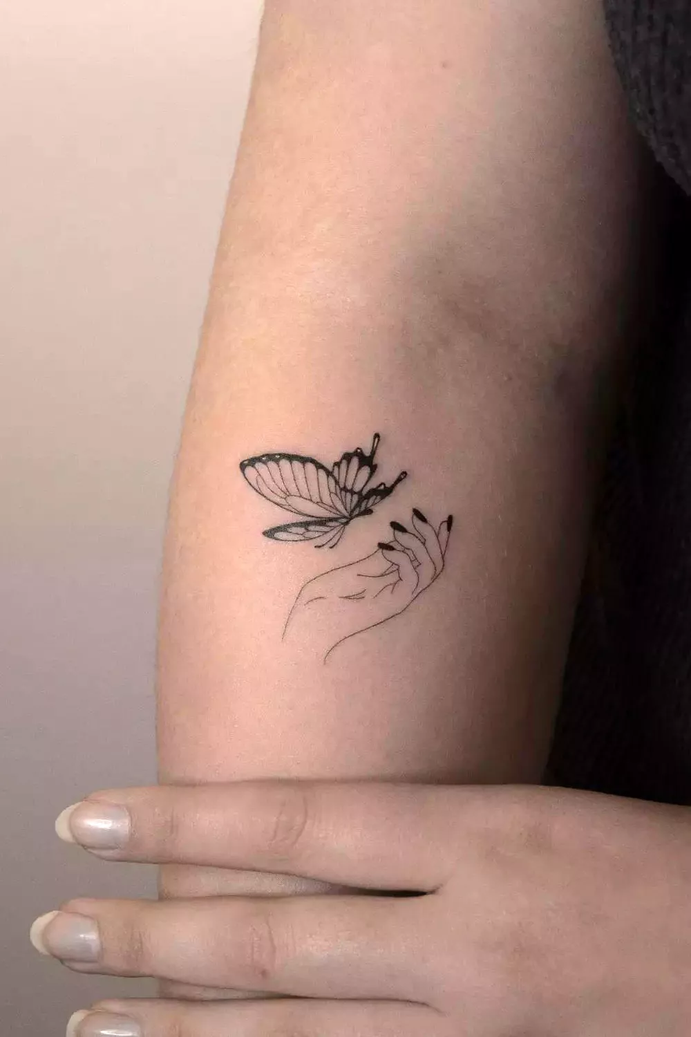 tatuajes de mariposas aesthetic