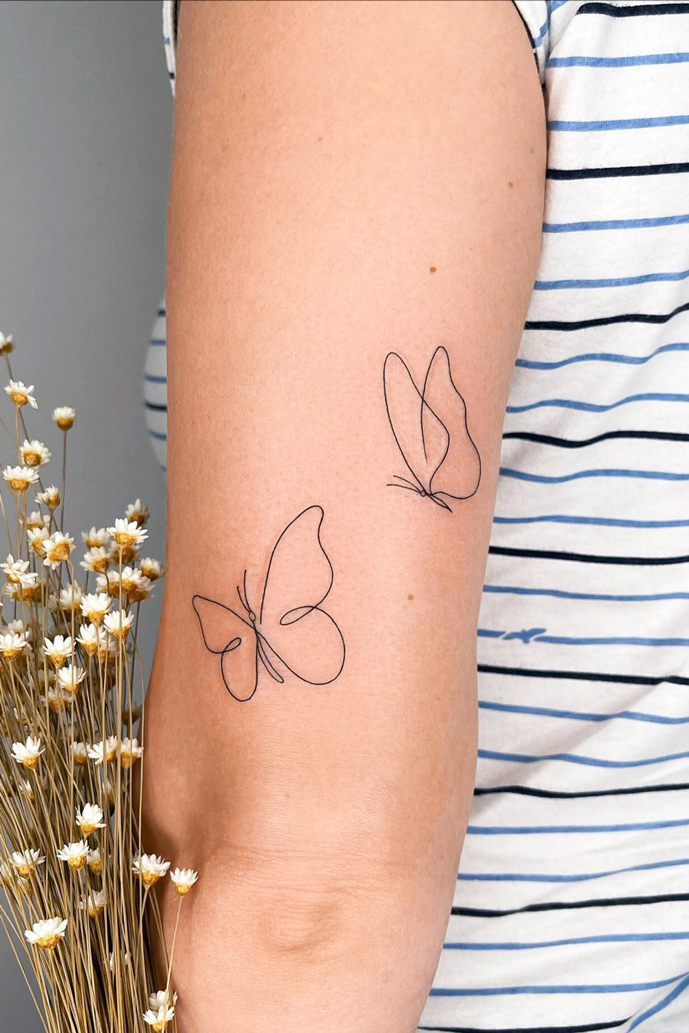 tatuajes de mariposas para mujer