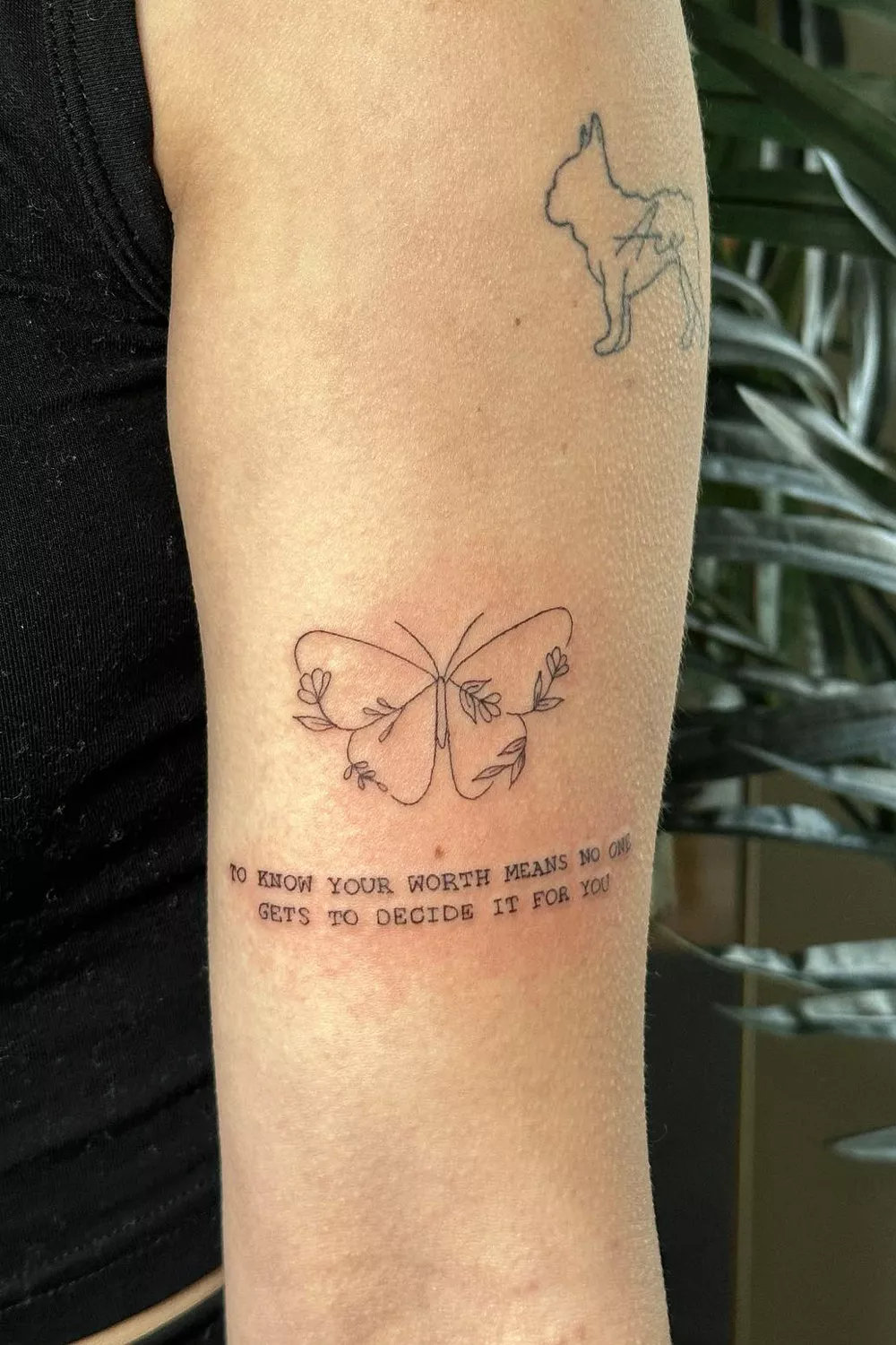tatuajes para mujer de mariposas