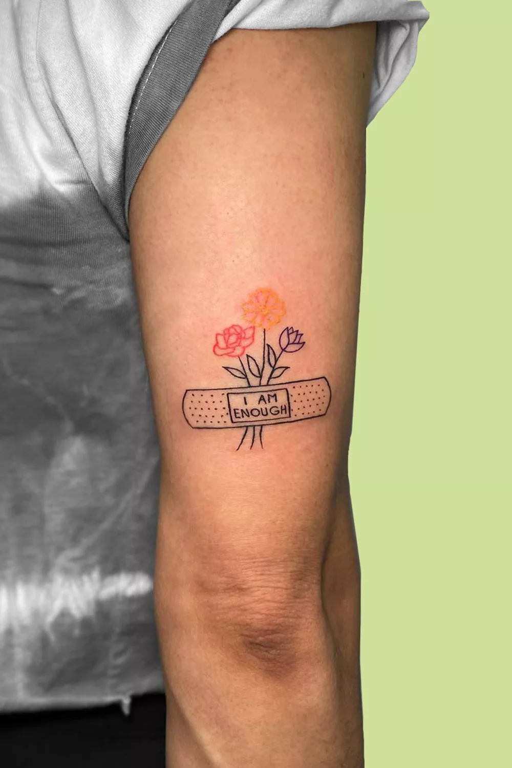 you are enought tatuaje