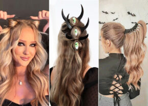 ideas peinados para halloween mujer