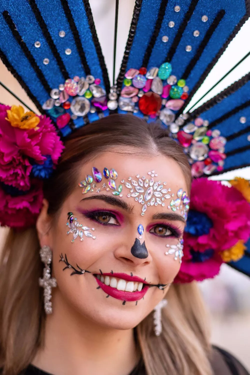 maquillaje catrina bonitos