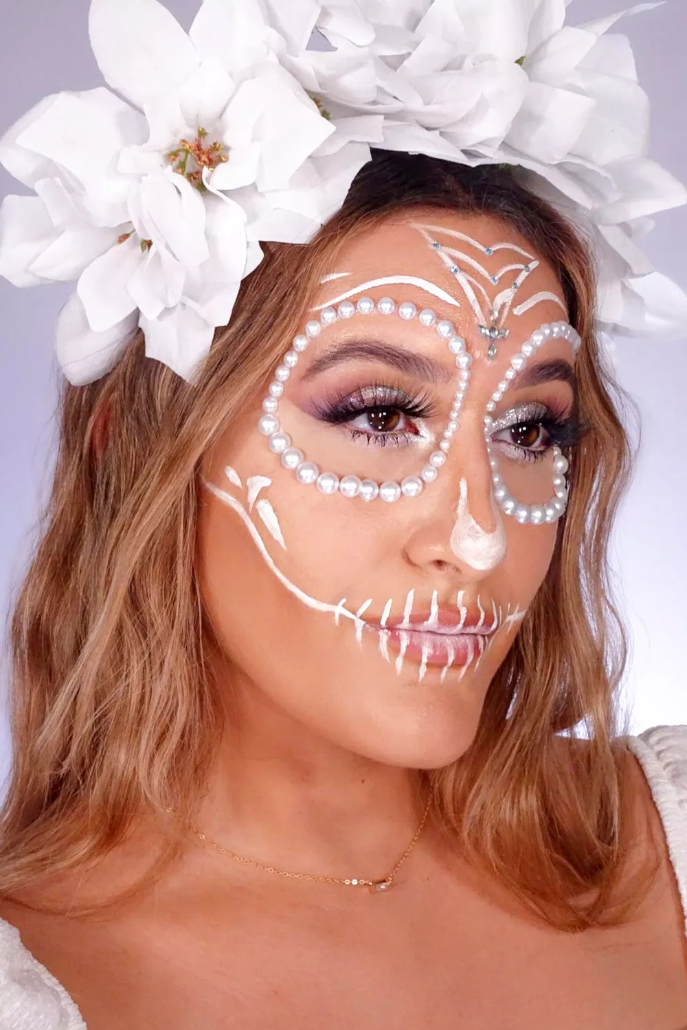 maquillaje catrina elegante