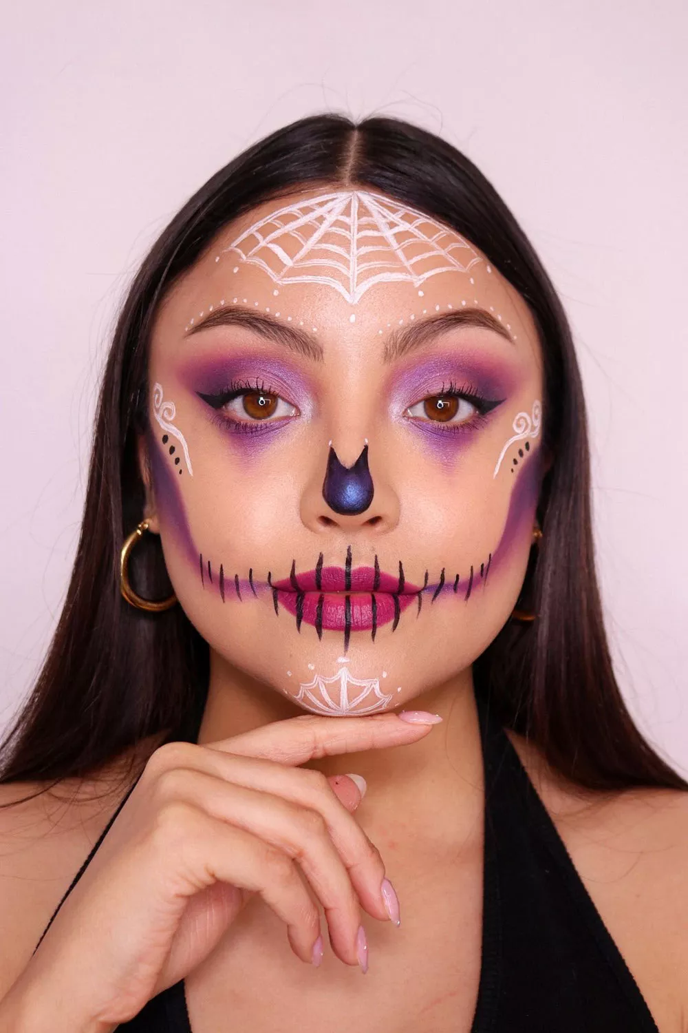 maquillaje catrina facil