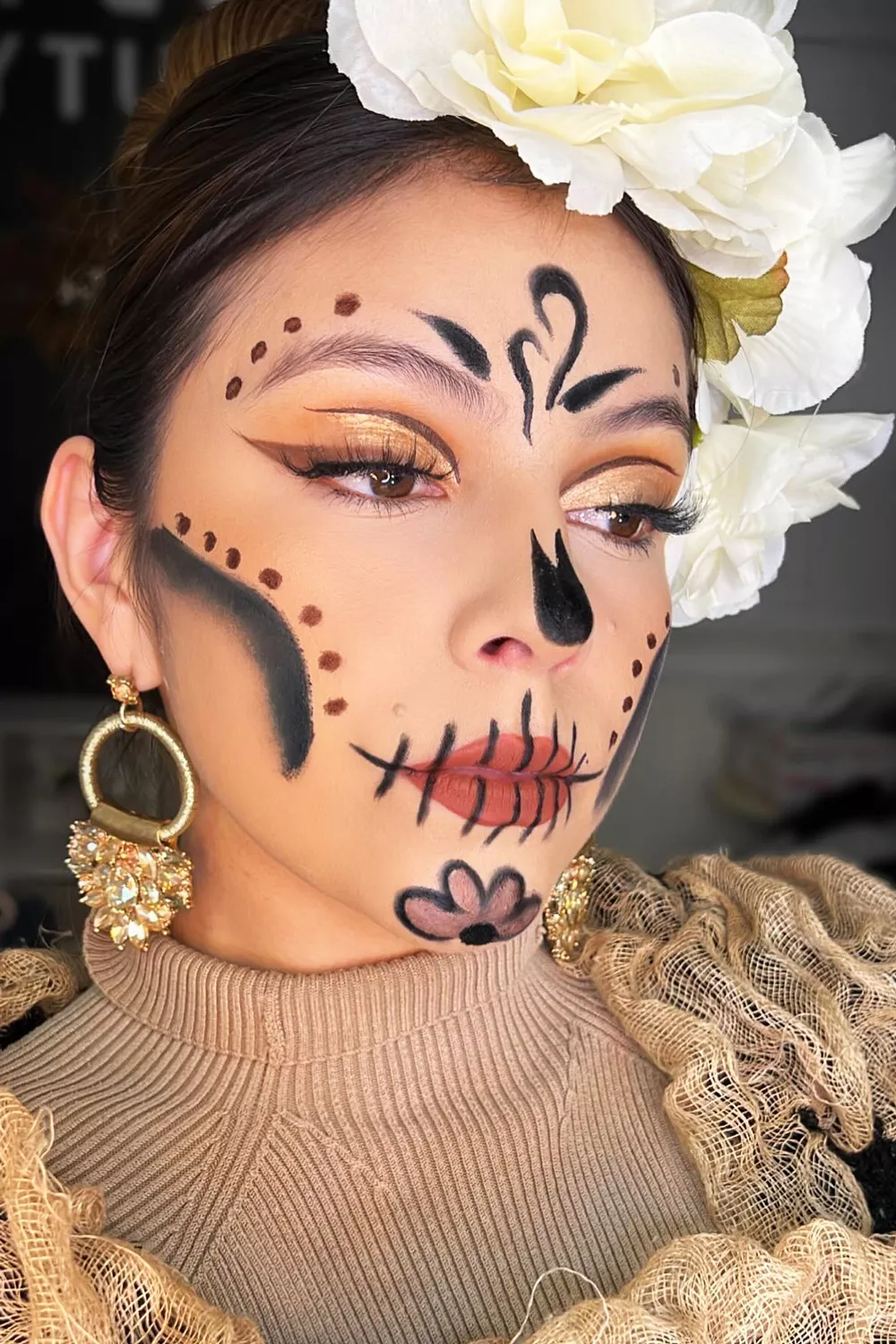 maquillajes dia de muertos