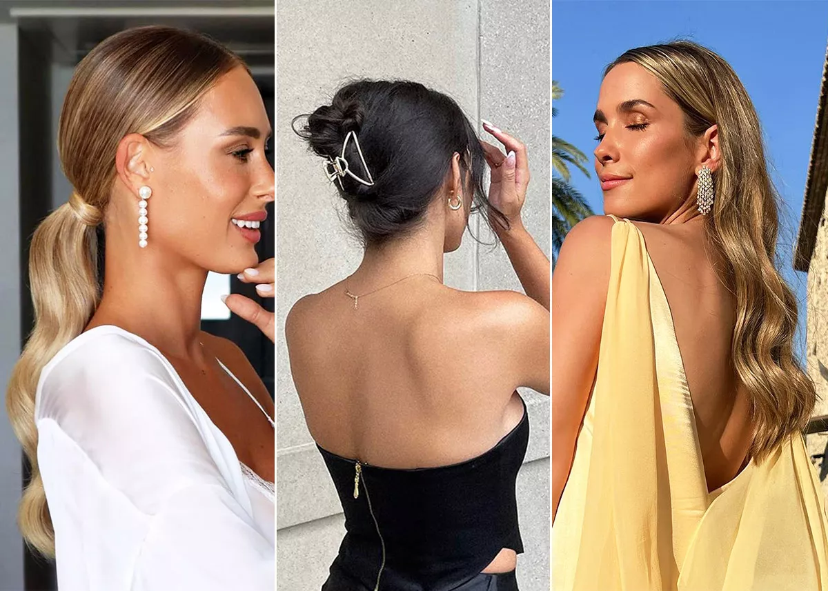 peinados para fiesta tendencia de moda