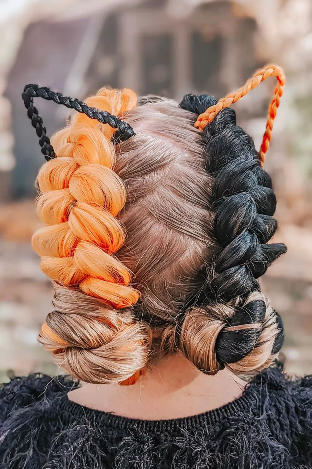 peinados para halloween niñas