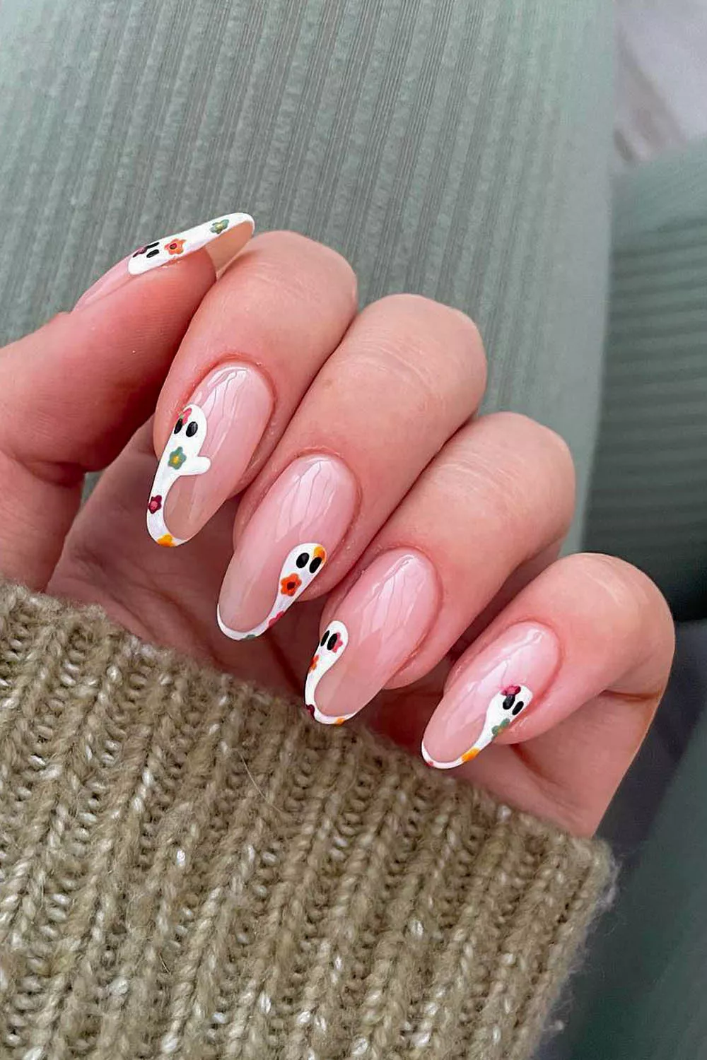 u&ntilde;as bonitas halloween