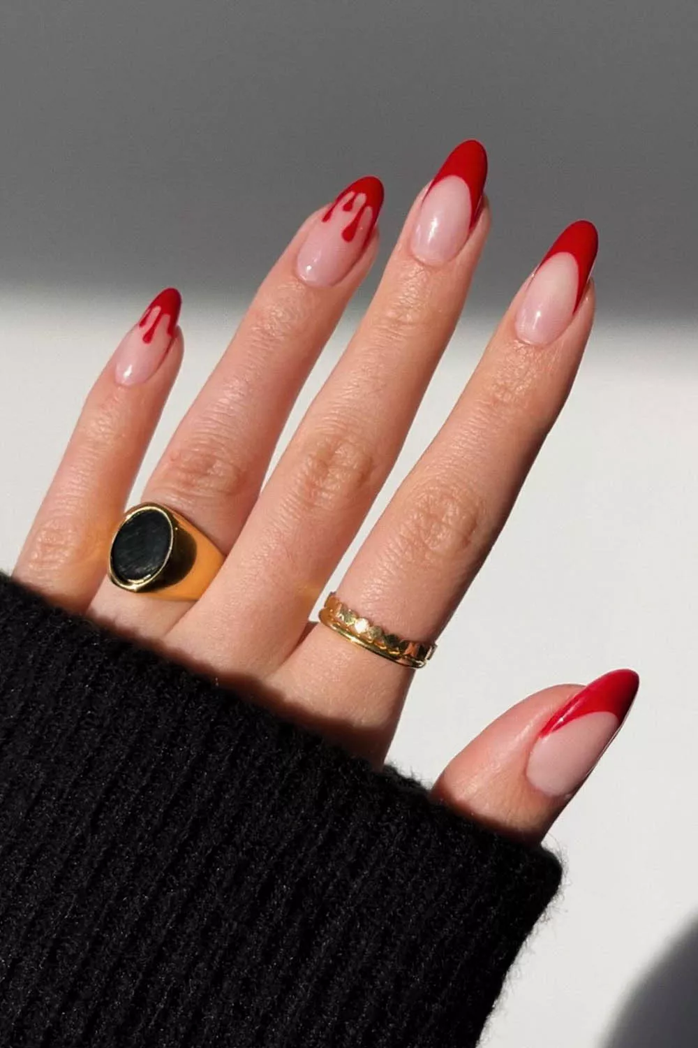 u&ntilde;as efecto sangre