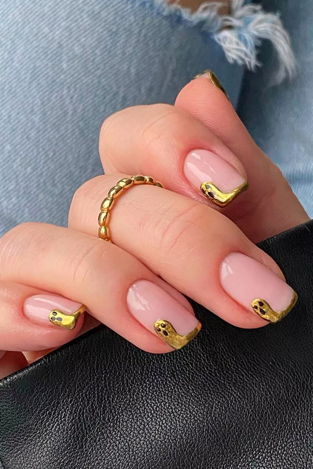 u&ntilde;as de halloween elegantes fantasma