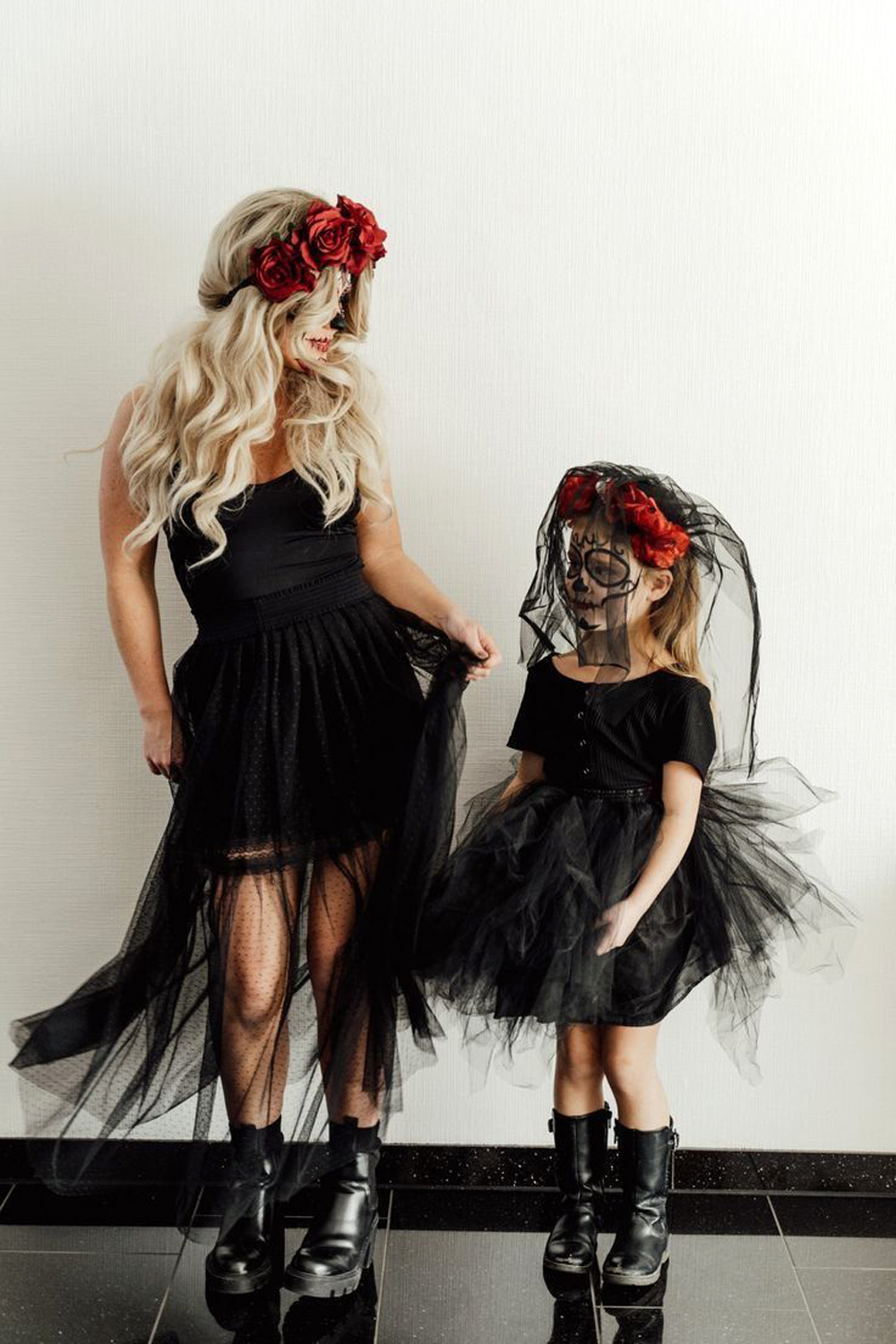 Comprar Disfraz de Catrina Vestido Negro - Disfraces Halloween Mujer