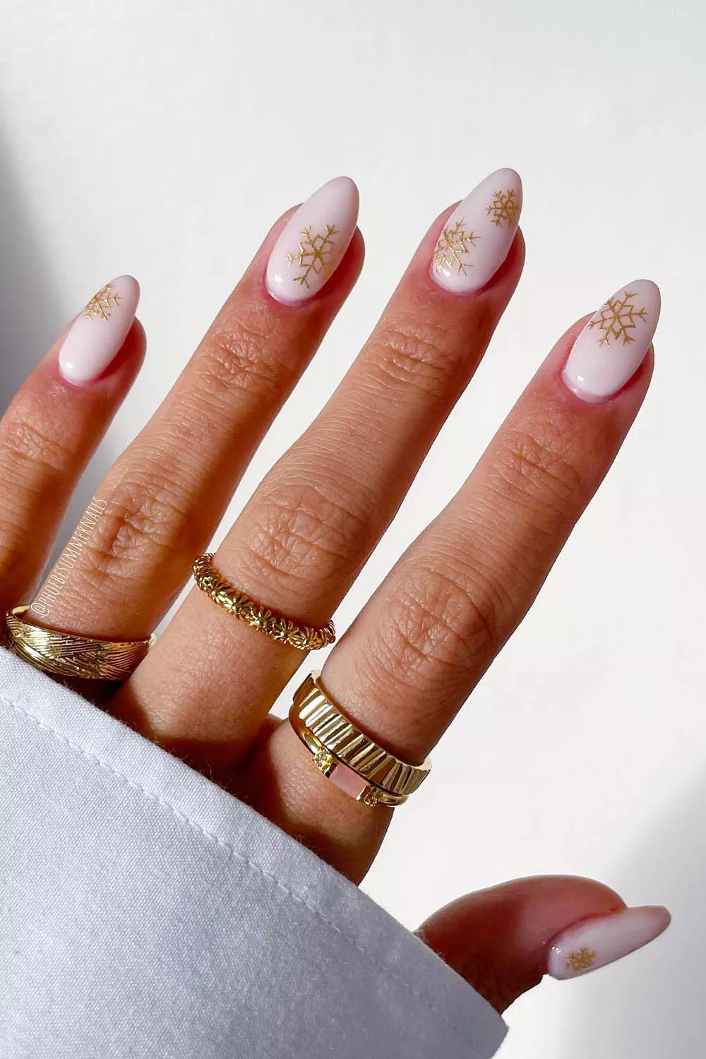 manicura dibujos navideños