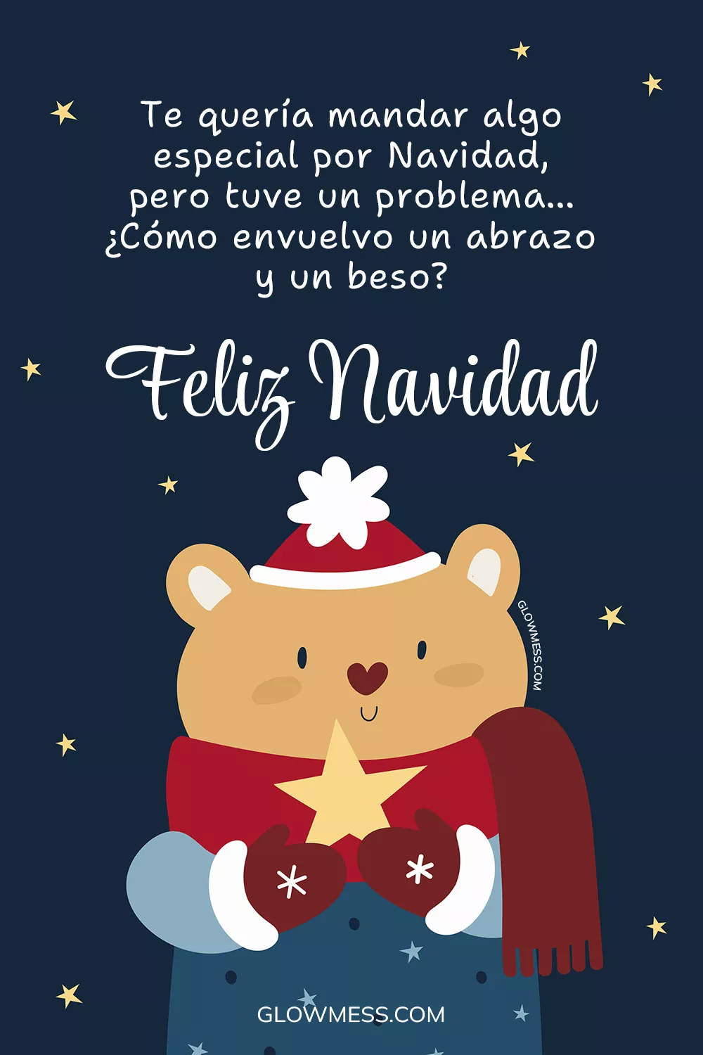 imagenes de feliz navidad para mandar abrazos y besos