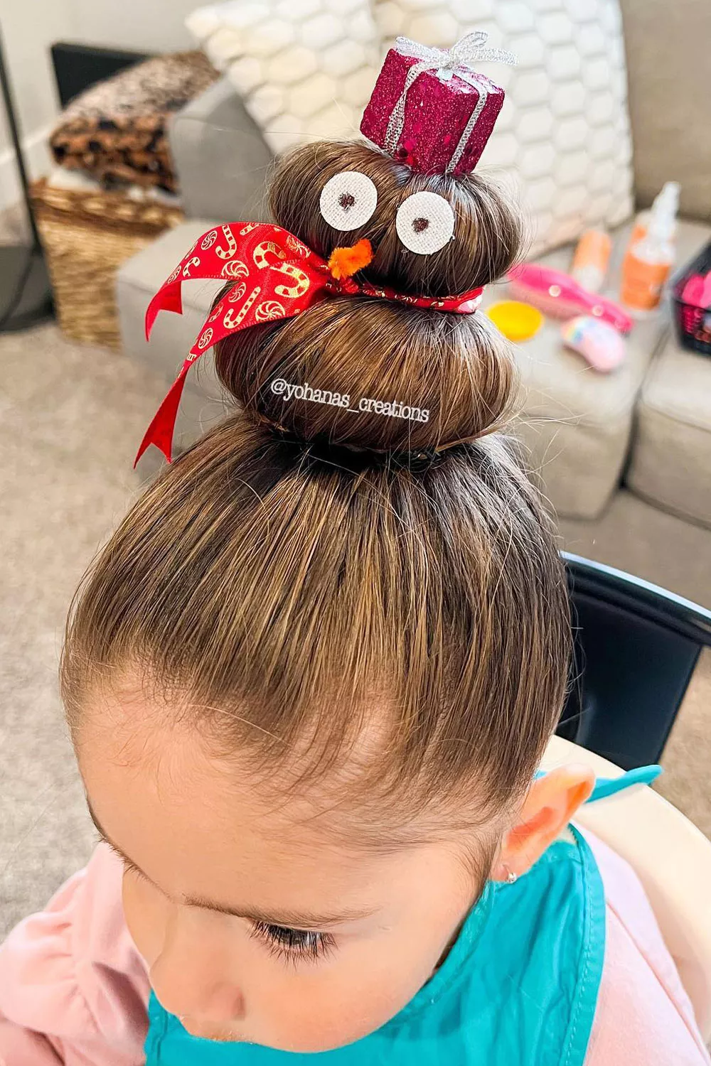 peinados locos para navidad