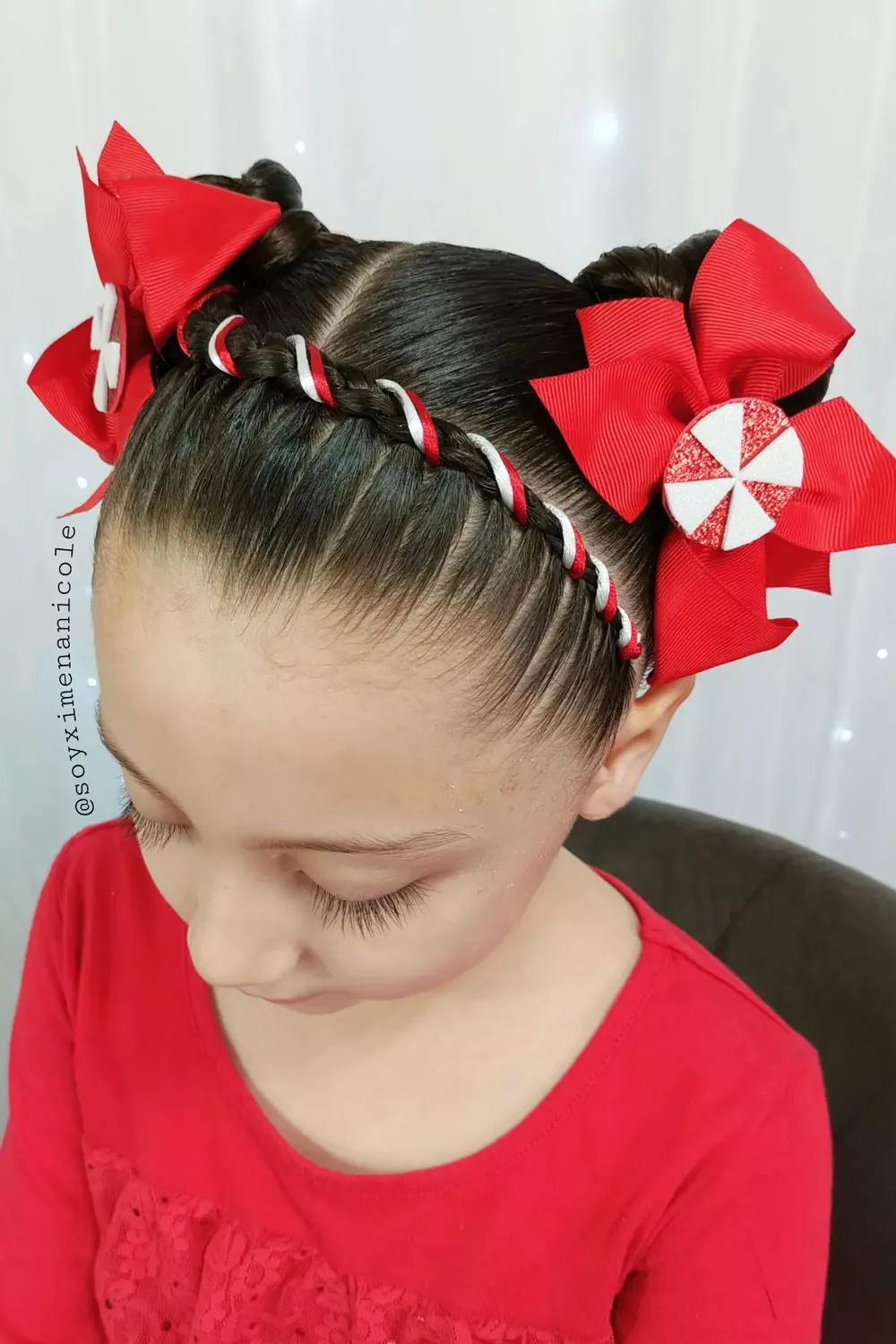 peinados navidad cabello corto