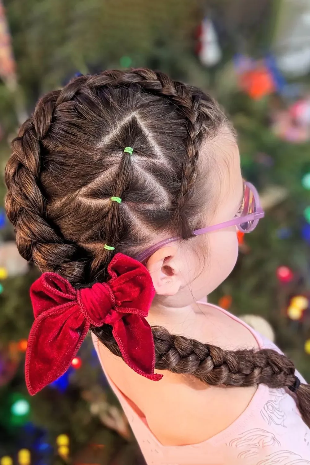 peinados navideños para adolescentes