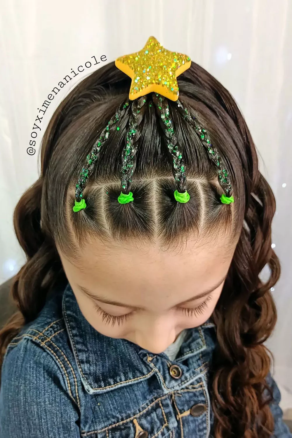 peinados para nochebuena