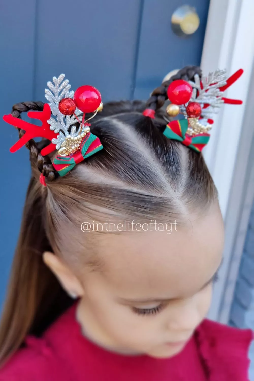 peinados navideños para niñas 2023