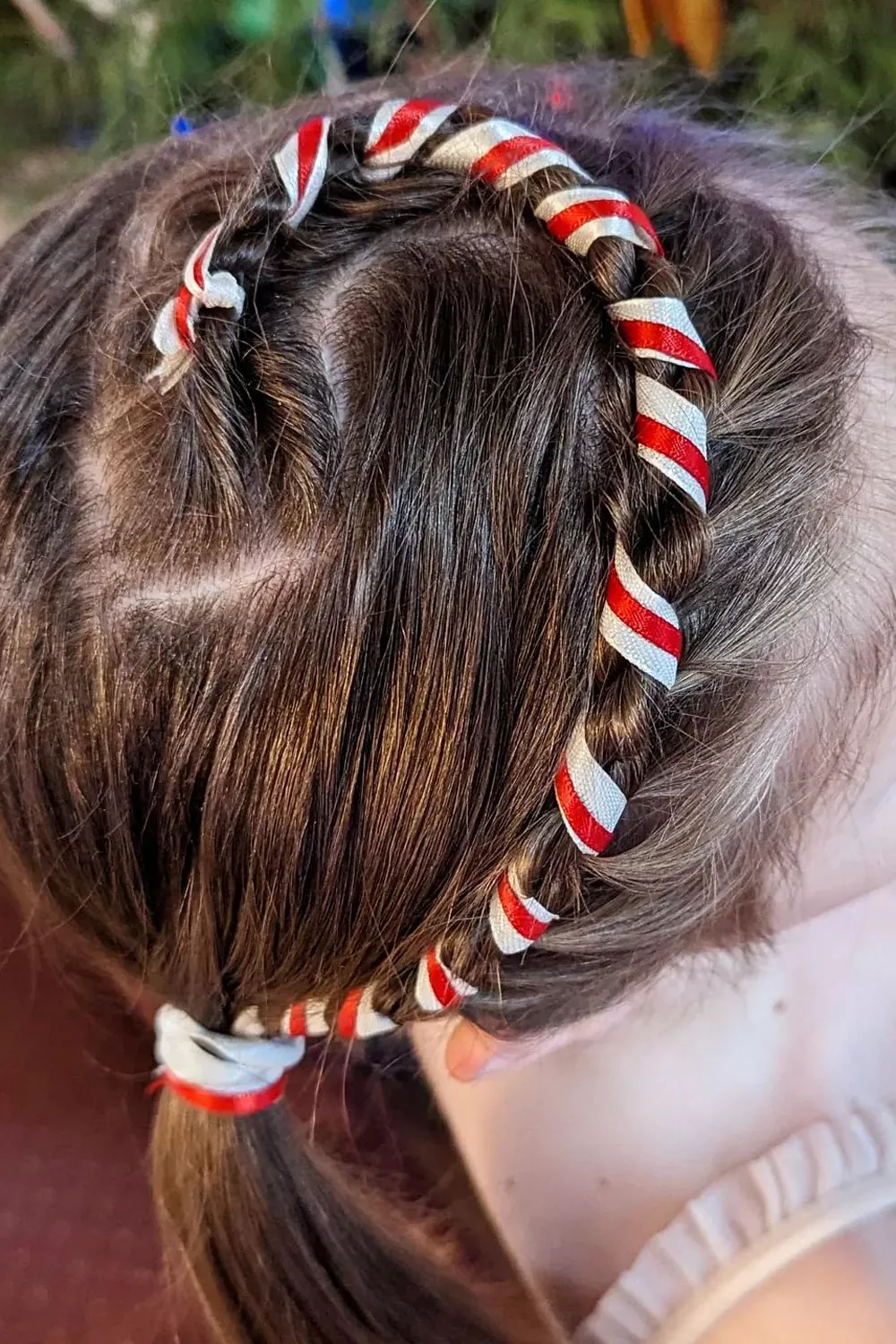 peinados sencillos de navidad