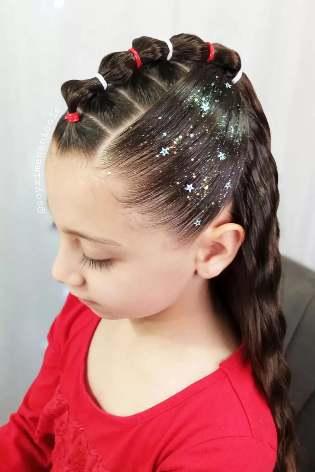 recogidos de navideños para niñas