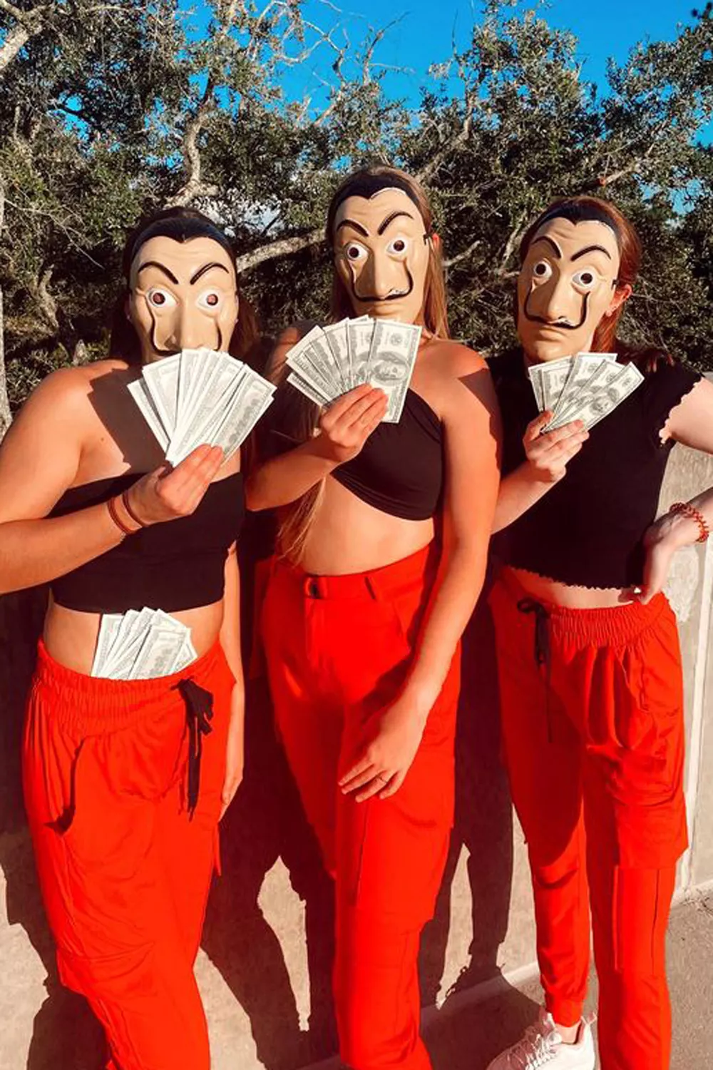 disfraces originales carnaval serie la casa de papel