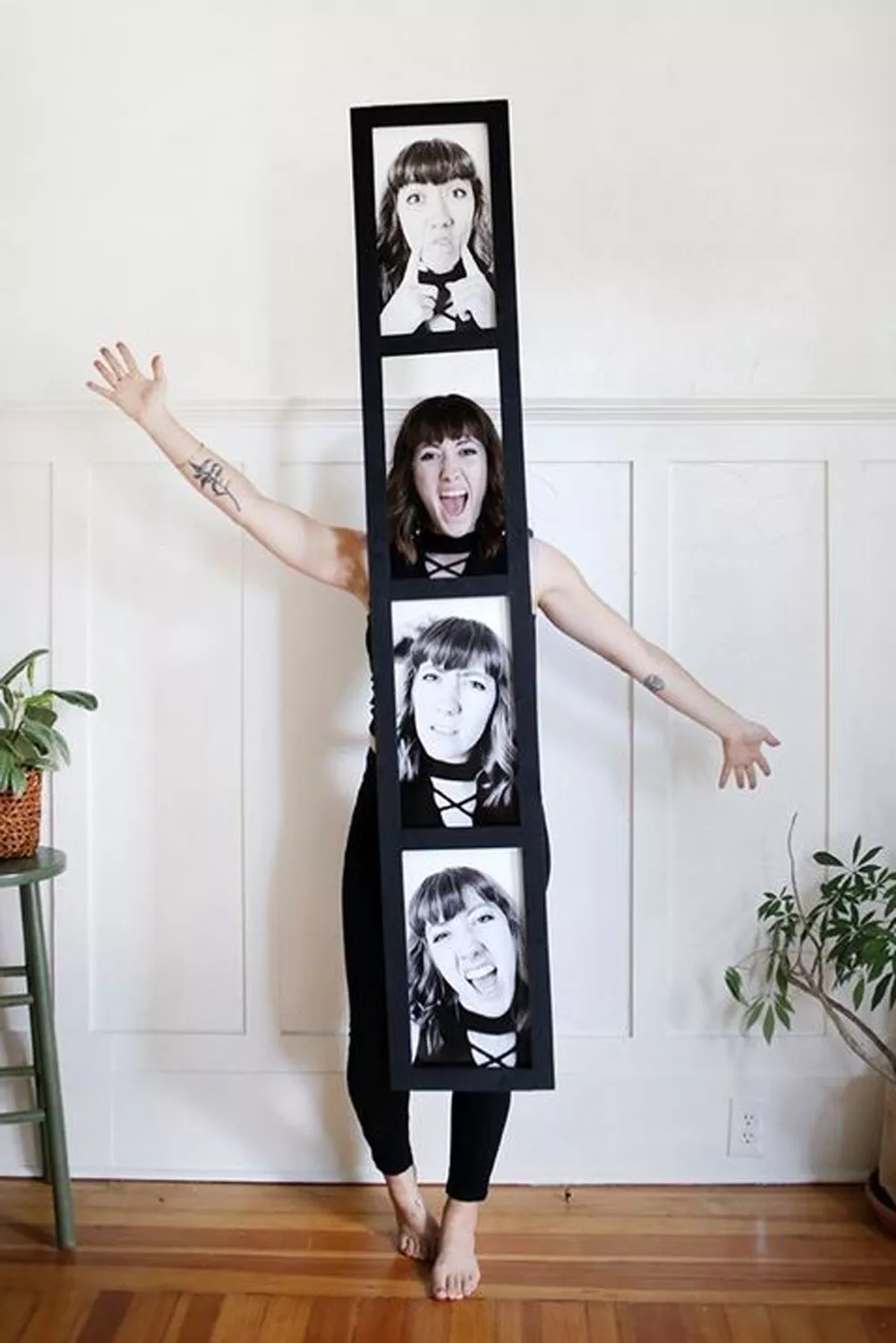 disfraces originales caseros DIY fotomaton