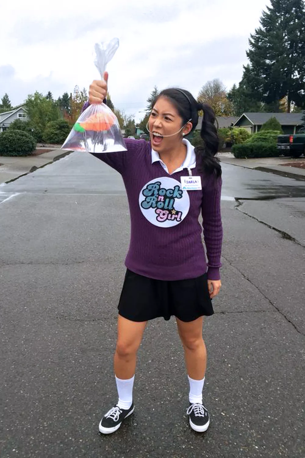 disfraces sencillos caseros niña aparato nemo