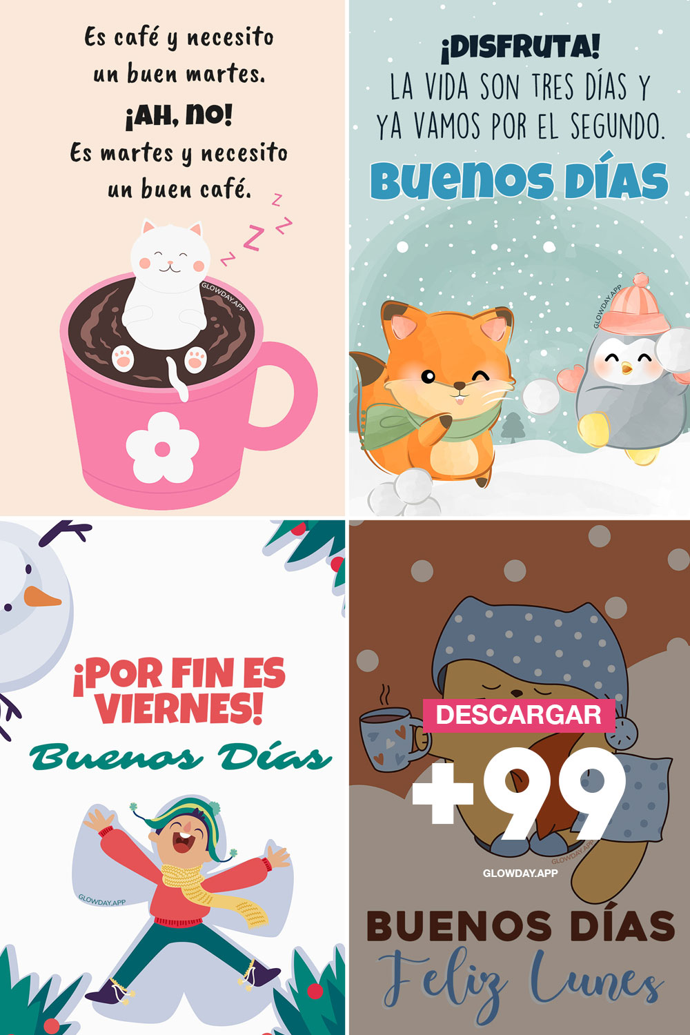 frases graciosas de buenos dias