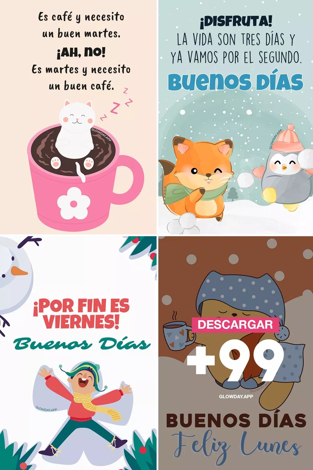 frases graciosas de buenos dias