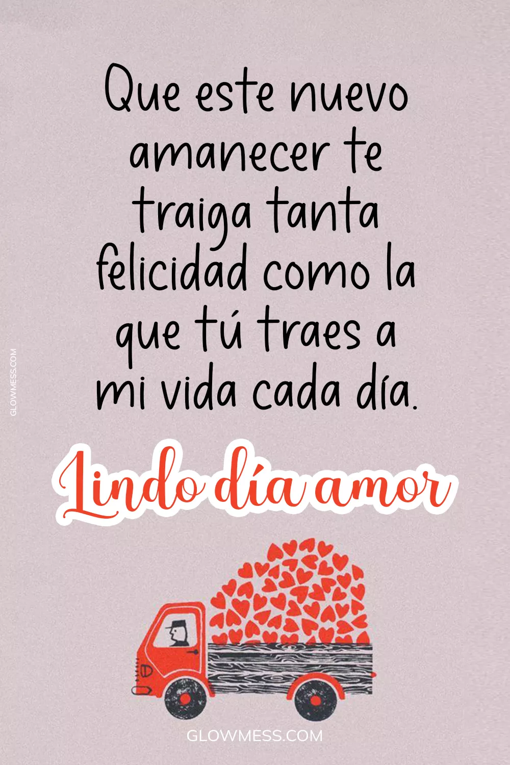 lindo dia amor
