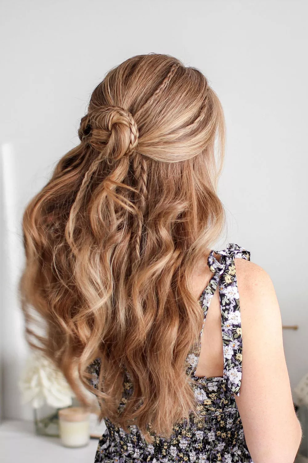 peinados para cabello largo suelto