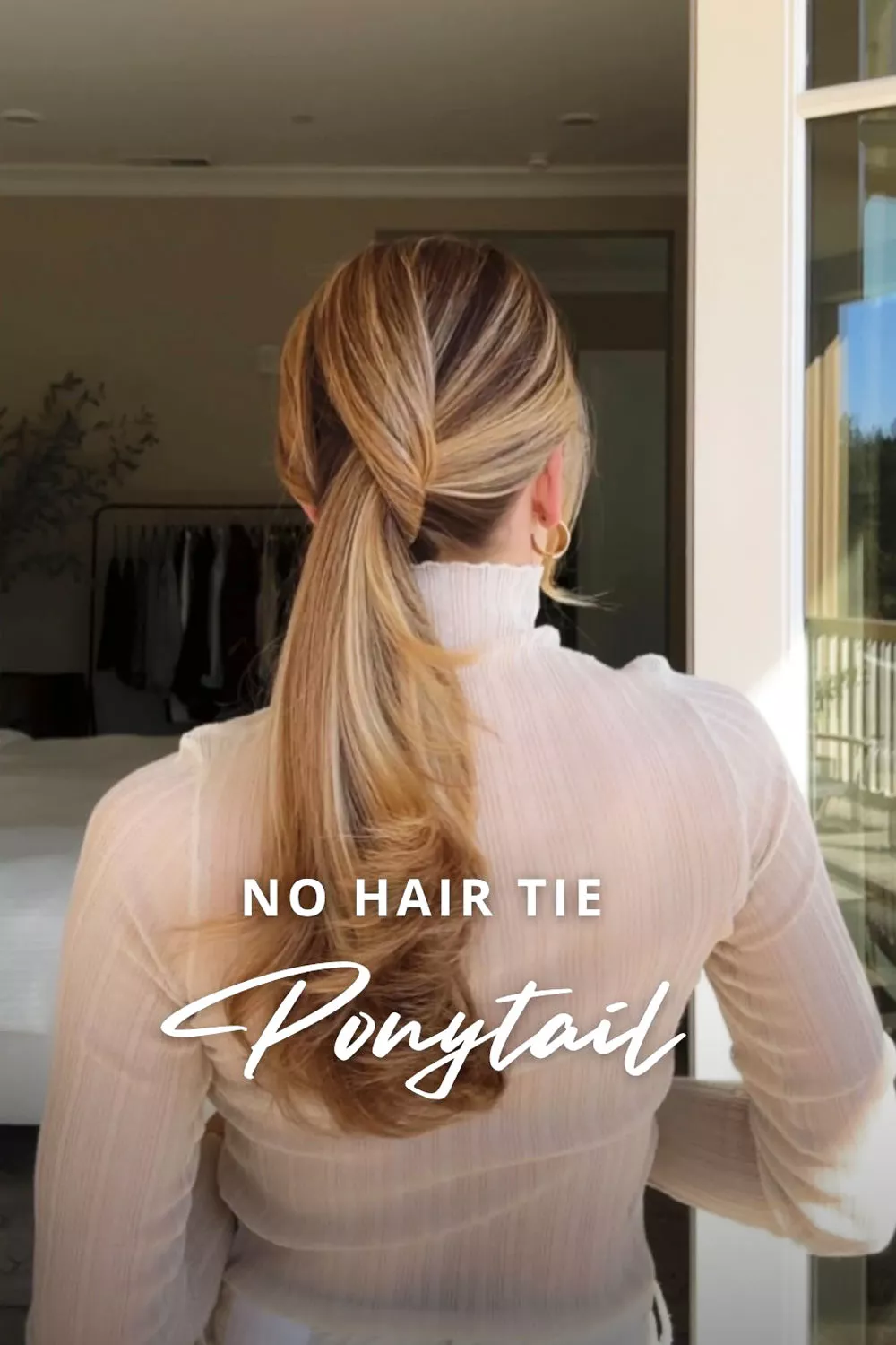 peinados casuales cabello largo