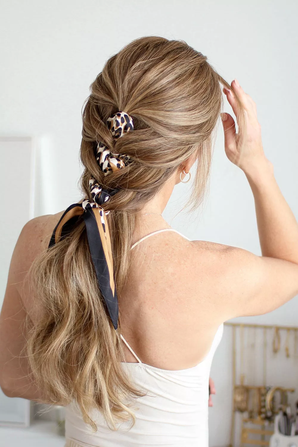 peinados faciles pelo largo