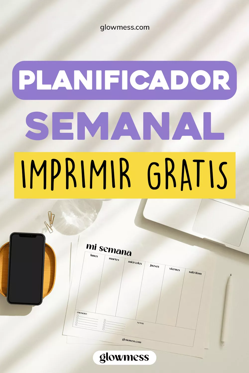planner planning semanal