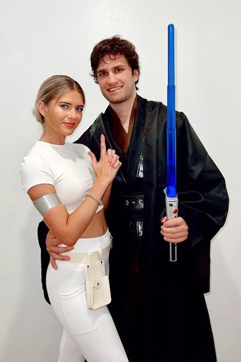 hombre y mujer star wars