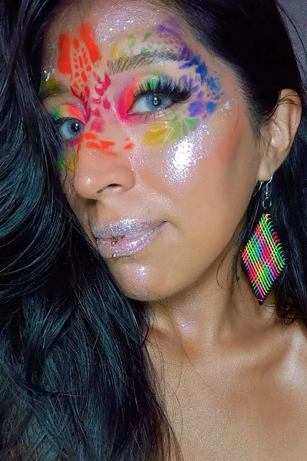 maquillaje pavo real