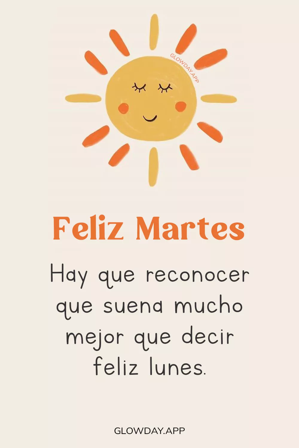 feliz martes frases graciosas