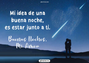 buenas noches mi amor