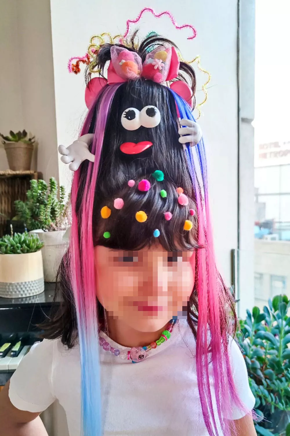 cabelo maluco para el dia de las infancias