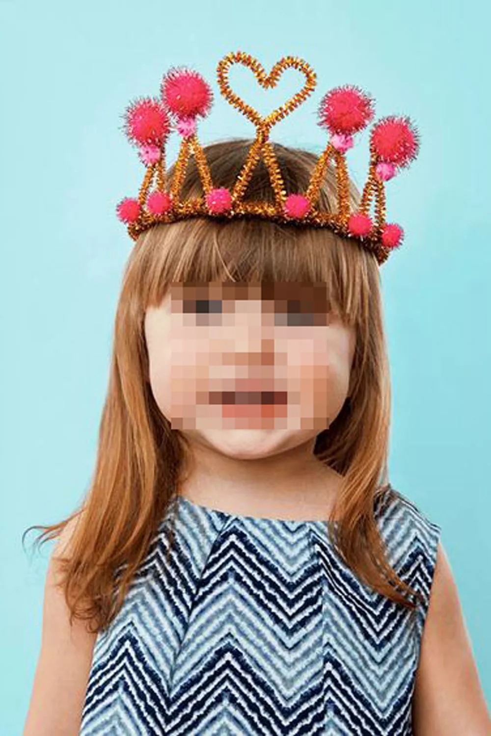 peinados locos diademas para niñas