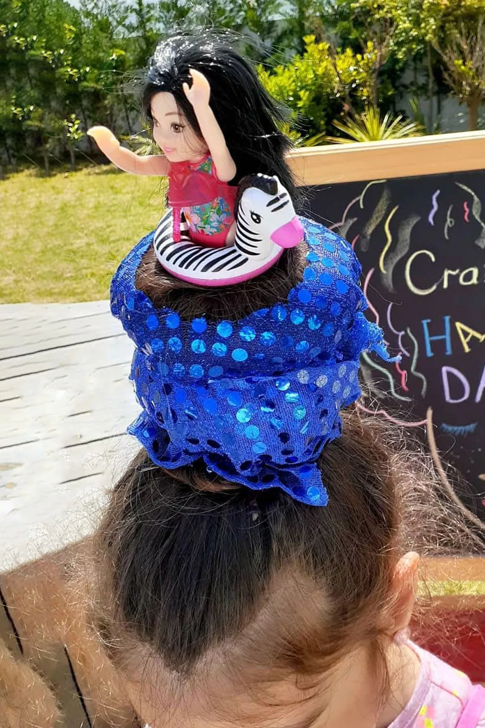 fotos peinado loco con muñeca bailarina